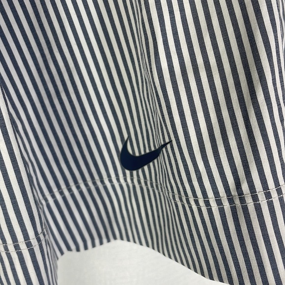 Nike Navy White Pinstripe Tennis skort XL - Picture 2 of 10